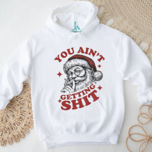 Funny Retro Santa I Saw That Xmas shirt