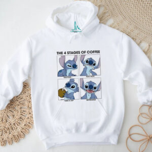 Funny Stitch Coffee Lover's T Shirt Waiting... Too Hot! Take a Sip, Refreshed