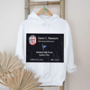 Gavin C Newsom Marked Safe From Epstein Files shirt