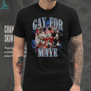 Gay For Maye Drake Maye New England Patriots graphic shirt