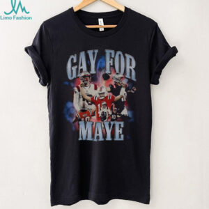 Gay For Maye Drake Maye New England Patriots graphic shirt