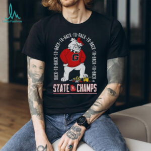 Georgia Bulldogs Eight Time State Champs shirt