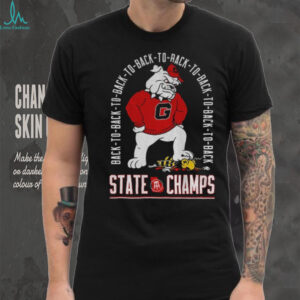 Georgia Bulldogs Eight Time State Champs shirt