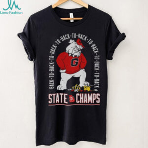 Georgia Bulldogs Eight Time State Champs shirt