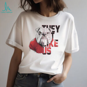 Georgia Bulldogs 'They Not Like Us' Crewneck Shirt