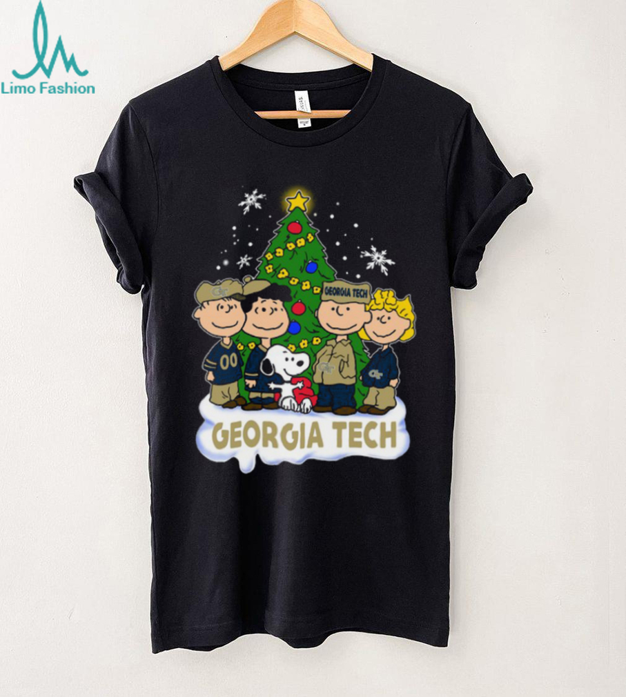 Georgia Tech Peanuts Christmas Shirts Georgia Tech Peanuts Christmas Shirts