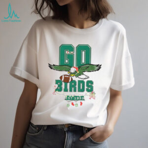 Go Birds Christmas Philadelphia Eagles NFL Football est 1933 Merry Christmas shirt