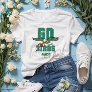 Go Birds Christmas Philadelphia Eagles NFL Football est 1933 Merry Christmas shirt
