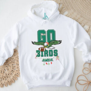 Go Birds Christmas Philadelphia Eagles NFL Football est 1933 Merry Christmas shirt