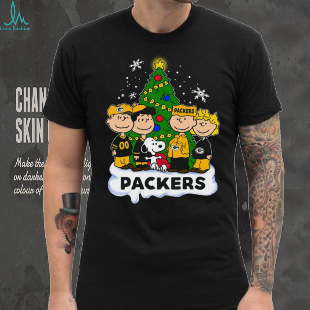 Green Bay Packers Snoopy and Friends Christmas Shirts Green Bay Packers Snoopy and Friends Christmas Shirts