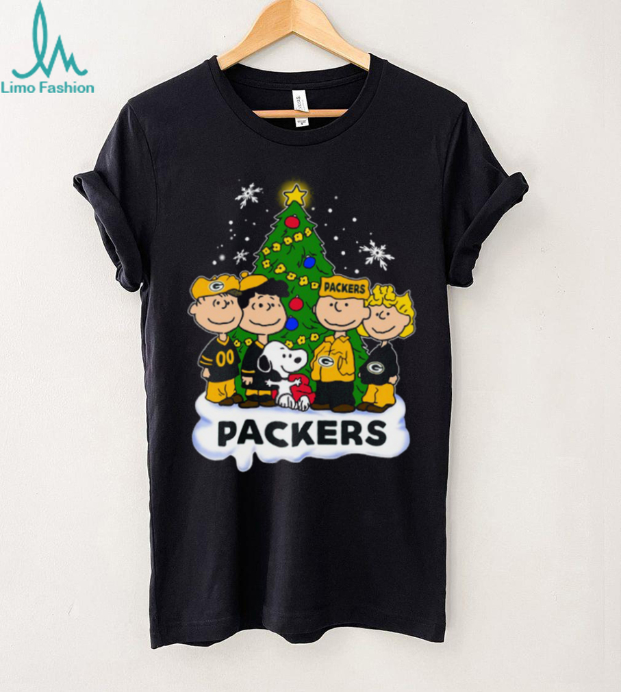Green Bay Packers Snoopy and Friends Christmas Shirts Green Bay Packers Snoopy and Friends Christmas Shirts