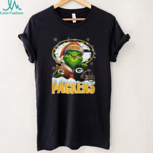 Green Bay Packers The Grinch ugly holiday T Shirt