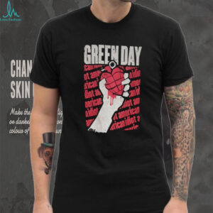 Green Day American Idiot logo shirt
