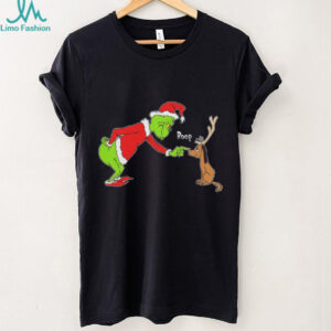 Green Guy Grinch And Dog Teacher T Shirt