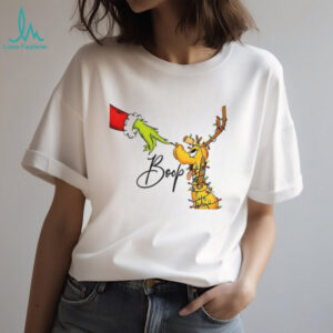 Grinch Boop Reindeer Dog Christmas shirt