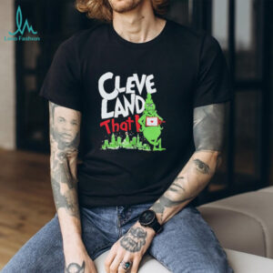 Grinch Cleveland that I love Christmas shirt