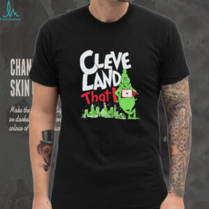 Grinch Cleveland that I love Christmas shirt
