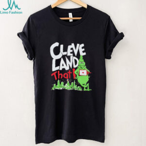 Grinch Cleveland that I love Christmas shirt