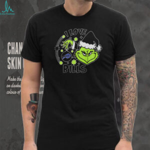 Grinch I Love Bills T Shirt