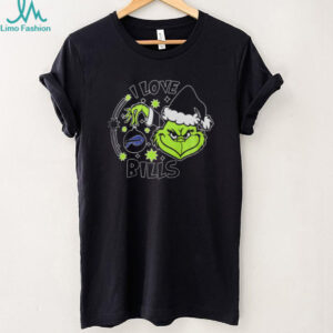 Grinch I Love Bills T Shirt