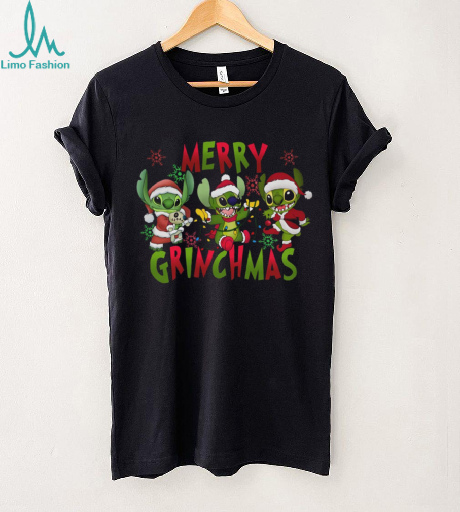 Grinch Lilo & Stitch Christmas Shirt Family Matching Xmas Tee Grinch Lilo & Stitch Christmas Shirt Family Matching Xmas Tee