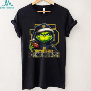 Grinch Notre Dame Fighting Irish Football Christmas Shirts