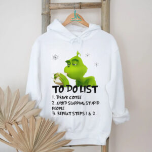 Grinch To Do List Tee, Funny Gift, Holiday Apparel, Christmas Shirt