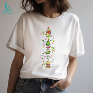 Grinch and Friends the most wonderful time of the year Christmas light shirt