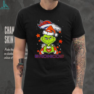 Grinch love Denver Broncos Christmas ’25 shirt