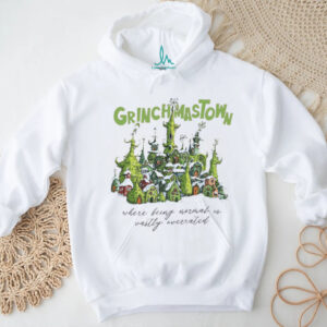 Grinchmastown Where Being Normal Is Vastly Overrated T Shirt