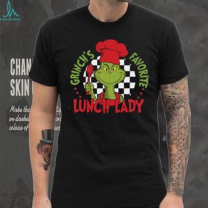 Grinch's Favorite Lunch Lady Christmas T Shirt