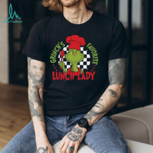 Grinch's Favorite Lunch Lady Christmas T Shirt