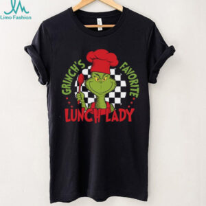 Grinch's Favorite Lunch Lady Christmas T Shirt