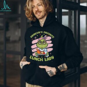 Grinchy's Favorite Lunch Lady Christmas T Shirt