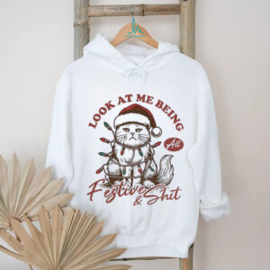 Grumpy Cat Christmas look at me being all festive shit shirt