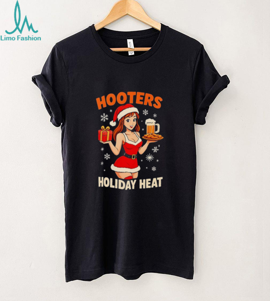 Hooters holiday heat Christmas shirt Hooters holiday heat Christmas shirt