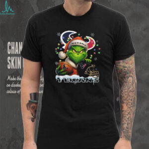 Houston Texans The Grinch ugly holiday T Shirt