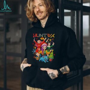 Huntrix K Pop Demon Hunters Christmas Cute Kawaii Holiday shirt
