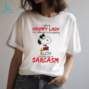 I Am Allergic to Stupidity I Break Out in Sarcasm Shirt