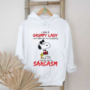 I Am Allergic to Stupidity I Break Out in Sarcasm Shirt
