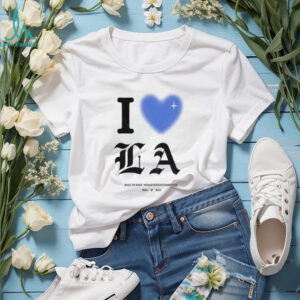 I Love LA Dodgers Back to Back World Series Champions 2024 2025 shirt