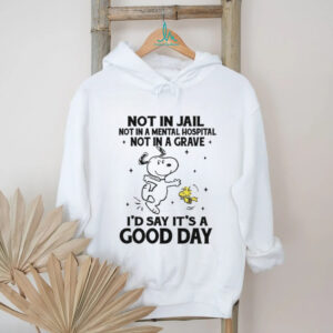 I'd Say It's a Good Day Peanuts Character T shirt