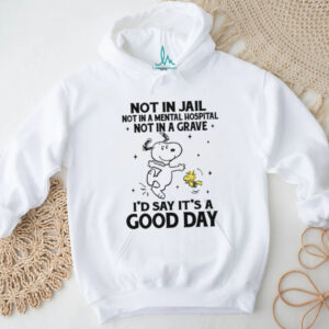 I'd Say It's a Good Day Peanuts Character T shirt