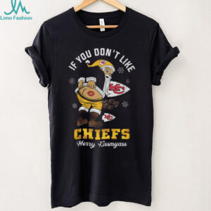 If You Don't Like Chiefs Funny Santa Christmas T Shirt