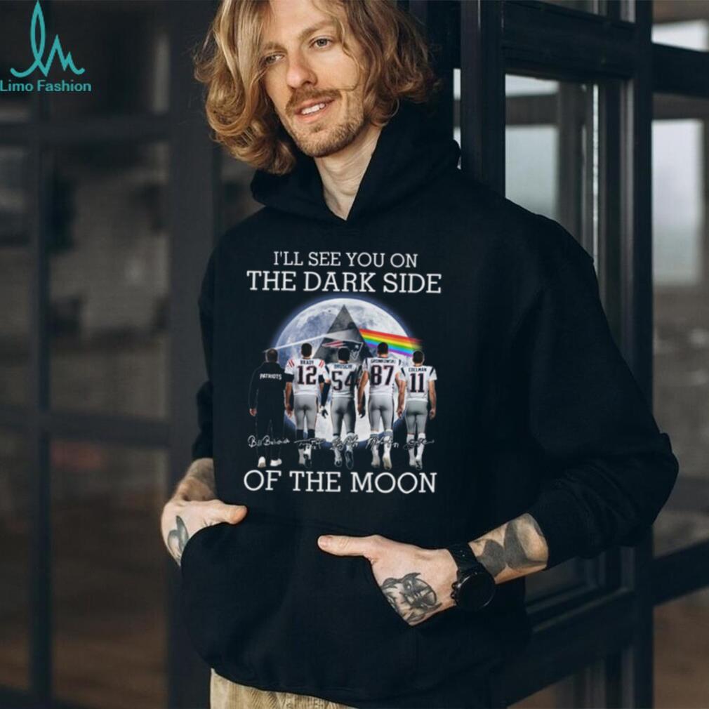 I’ll See You On The Dark Side of The Moon Patriots Fan Tee I’ll See You On The Dark Side of The Moon Patriots Fan Tee