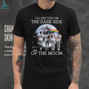 I'll See You On The Dark Side of The Moon Patriots Fan Tee
