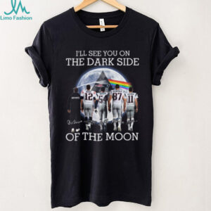 I'll See You On The Dark Side of The Moon Patriots Fan Tee