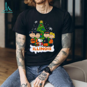 Illinois Peanuts Snoopy and Friends Holiday Shirts