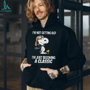 I'm Not Getting Old I'm Just Becoming A Classic Snoopy T Shirt