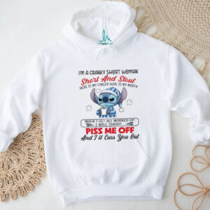 I'm a Cranky Short Woman Stitch T Shirt